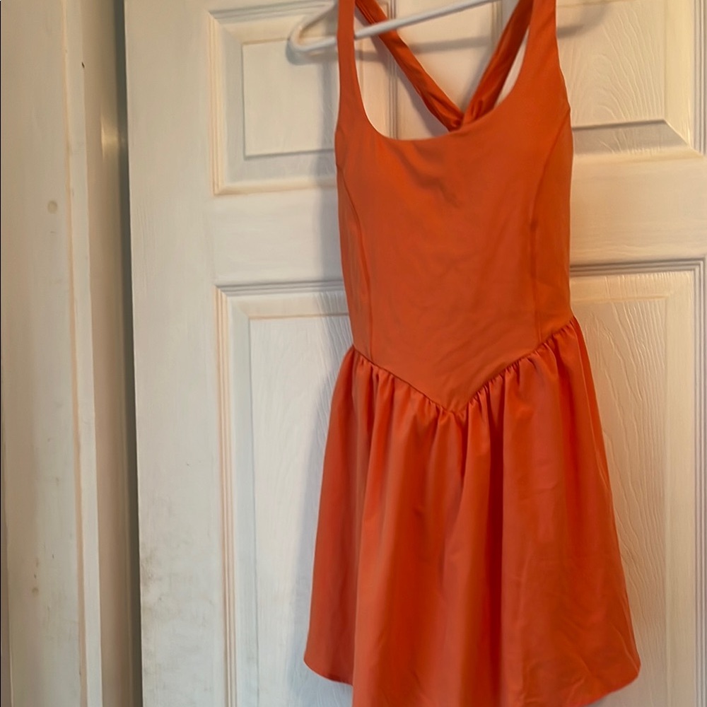 HALARA Orange Dress